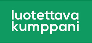 Luotettava Kumppani -logo